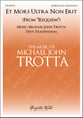 Et Mors Ultra Non Erit Vocal Solo & Collections sheet music cover